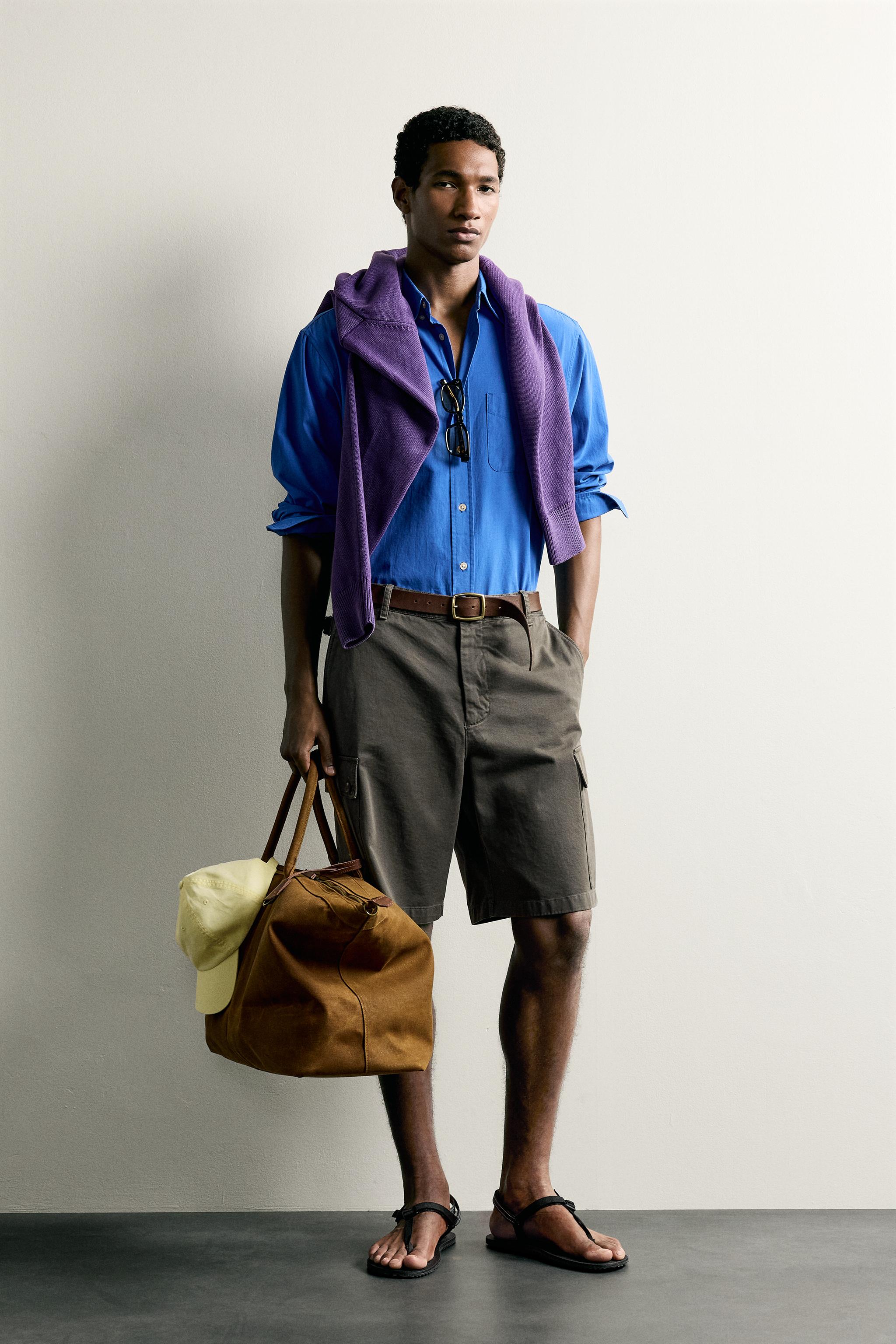 COTTON RELAXED FIT SHIRT
